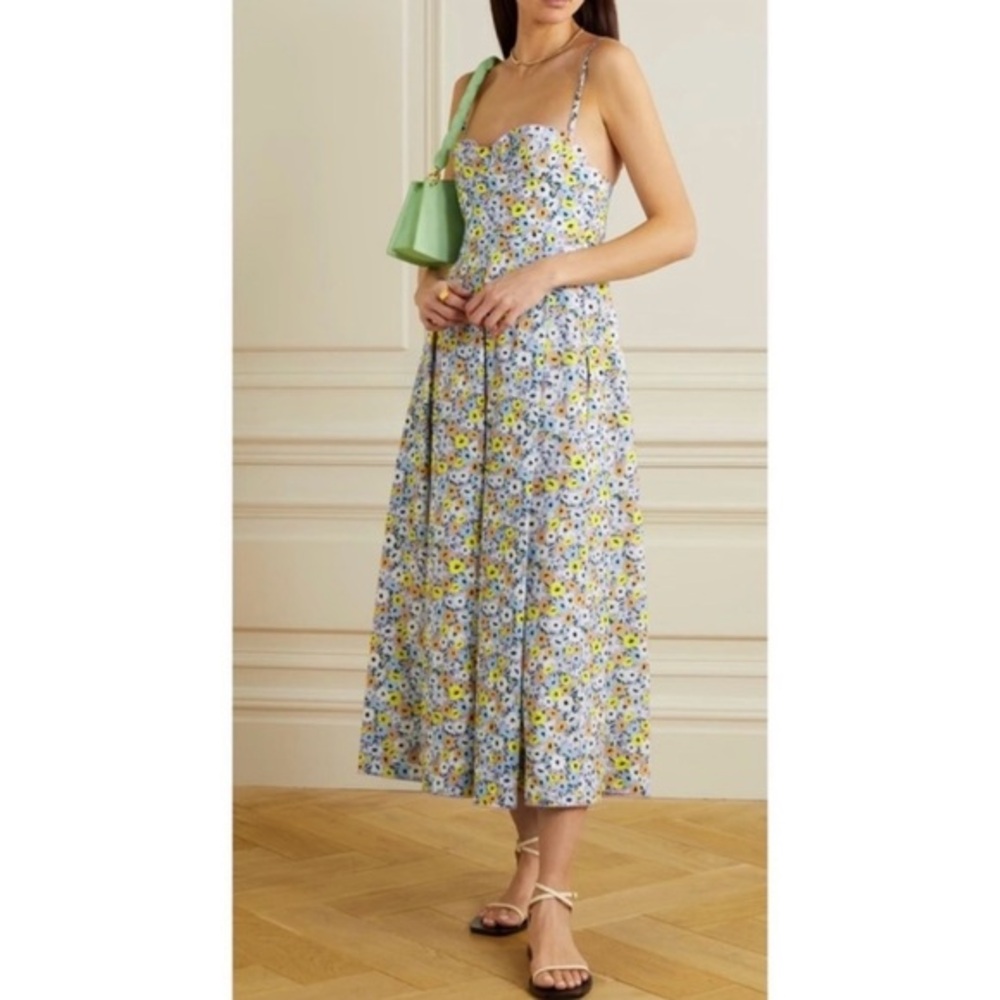 AGUA BY AGUA BENDITA MAMBO SPAGHETTI-STRAP MAXI DRESS